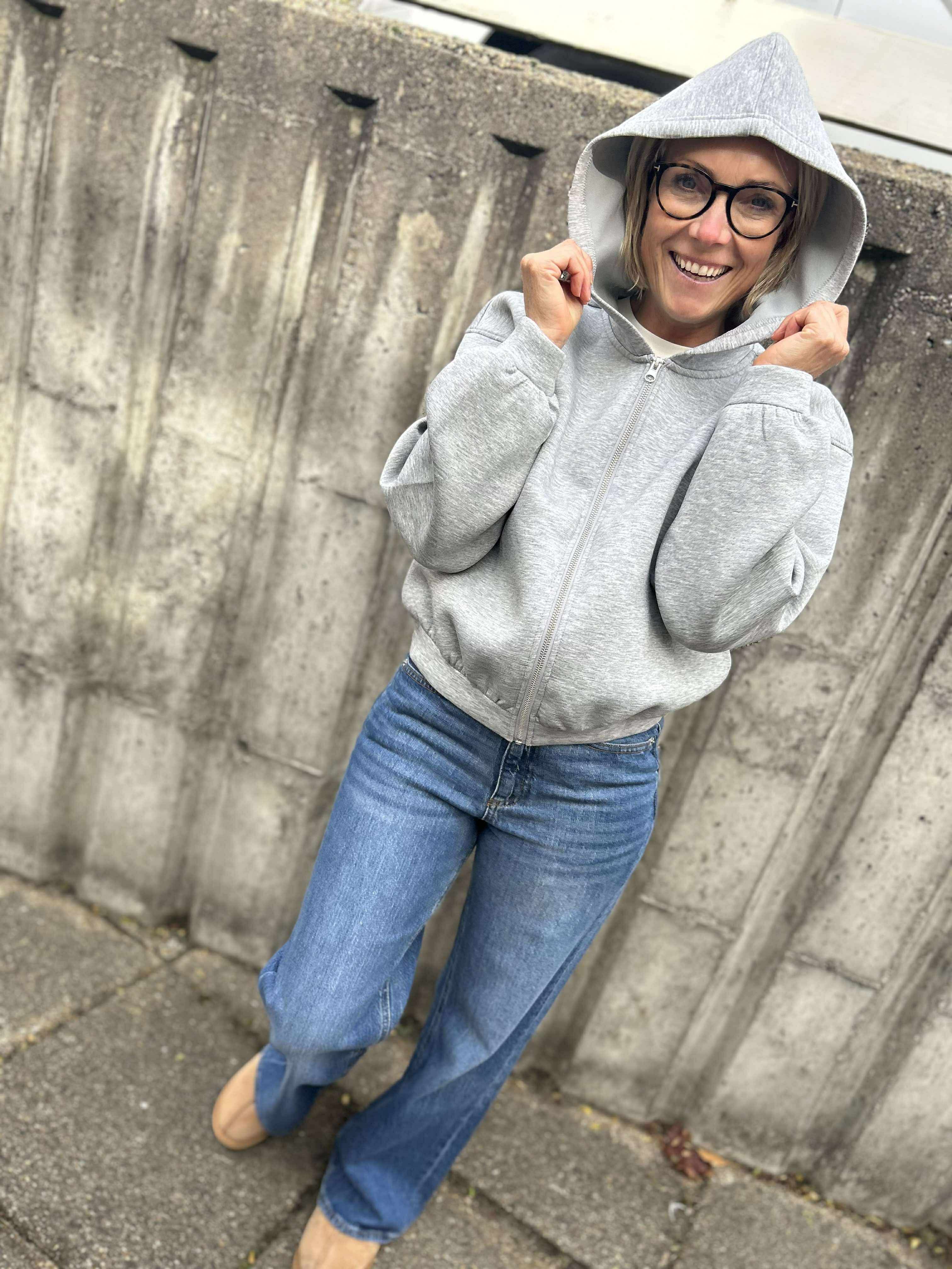 PCBUCUBA Sweatshirt - Light Grey Melange